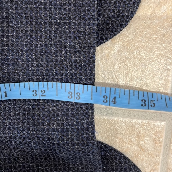 Vintage Hugo Boss Blazer/Sport Coat Wool Blue/Gray Pattern US 44 EUC - Picture 14 of 16